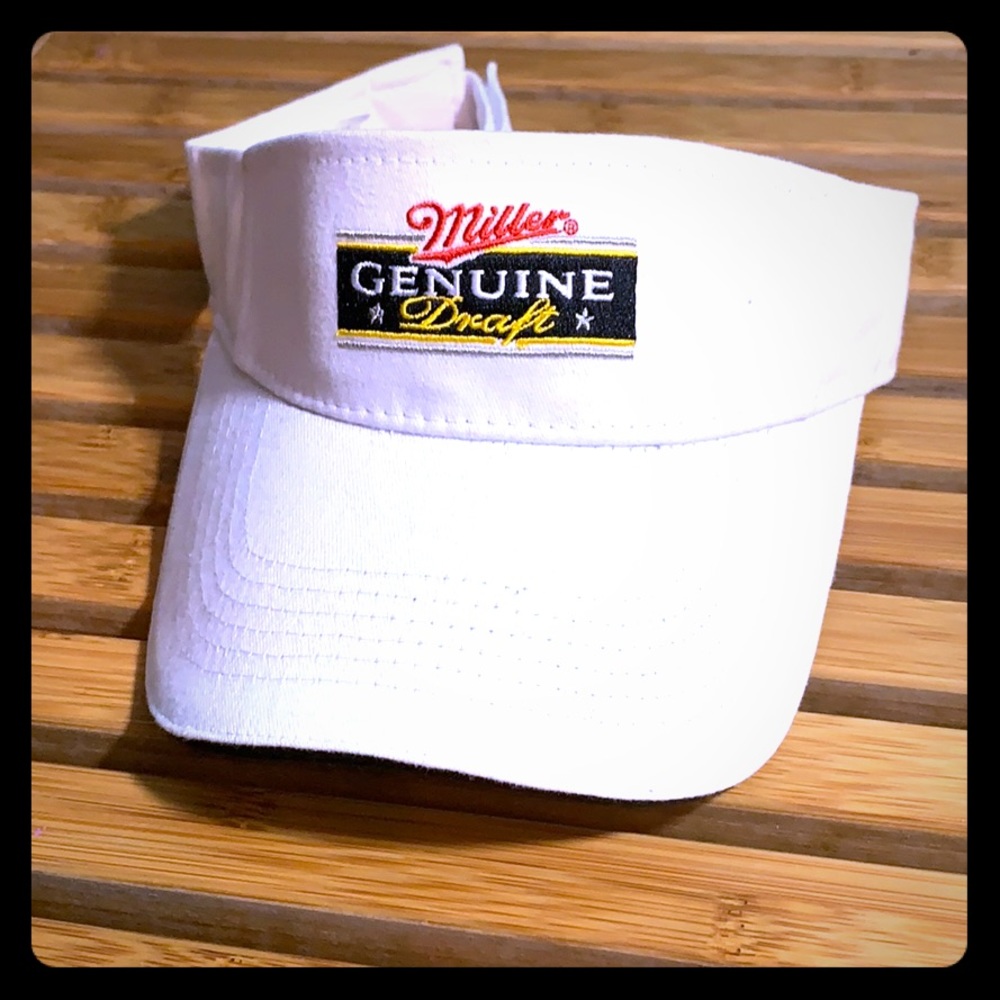 Miller Genuine Draft Adjustable Visor